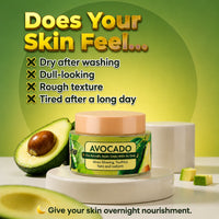 Avocado Korean Night Cream (30g) – Nourishing Night Repair for Soft, Radiant Skin | Start Seeing Results in 3 Days