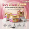 Bridal Glam Night Cream Trio Pack (30g Each) – Buy 2, Get 1 Free | Limited Offer