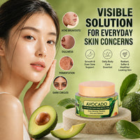 Avocado Korean Night Cream (30g) – Nourishing Night Repair for Soft, Radiant Skin | Start Seeing Results in 3 Days