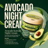 Avocado Korean Night Cream Skin Brightening and Whitening | Results in 3 Days (50 gms)