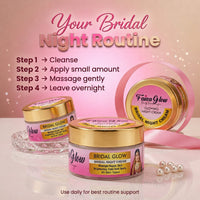 Bridal Glam Night Cream Trio Pack (30g Each) – Buy 2, Get 1 Free | Limited Offer