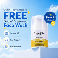 Faiza Glow Day Cream SPF 50++  (50g) – Lightweight Sun Protection & Daily Glow Support
