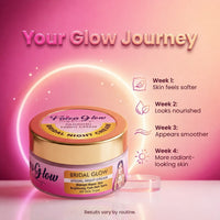 Bridal Glam Brightening Night Cream- Results in 5 Days |Skin Whitening, Spot Reduction & Glow Boost (50gms)