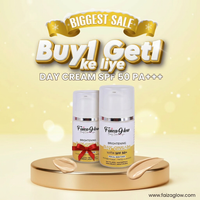 Silk Primer & Mousse Tinted Sunscreen SPF 50 PA+++ (Pack of 2) (30g Each) – Blue Light Protection | Faiza Glow