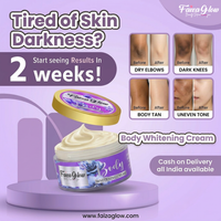 Body Glow Brightening Cream Duo (50g Each) – Buy 1 Get 1 Free | Faiza Glow