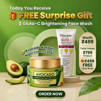 Avocado Korean Night Cream (30g) – Nourishing Night Repair for Soft, Radiant Skin | Start Seeing Results in 3 Days