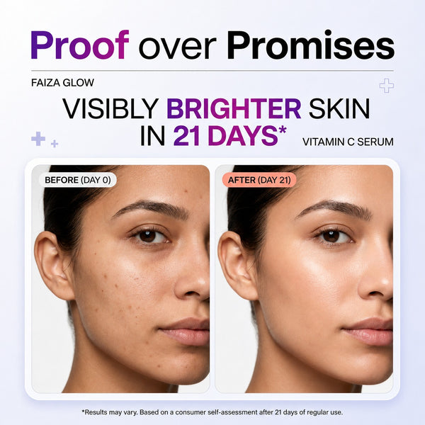 Vitamin C Serum (30ml) – Daily Glow &amp; Brightening Support | Faiza Glow