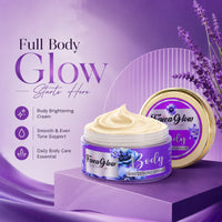 Body Brightening Cream (50g) – Smooth &amp; Even Tone Support | Faiza Glow