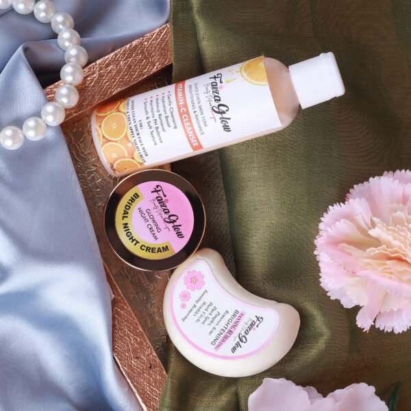 3in1 Combo Offer Small New Year Combo (Bridal Night Cream + Whitening soap  +Deep Milk Cleanser )